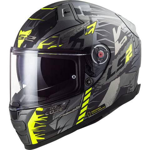 LS2 Citation II Techbot Adult Street Helmets