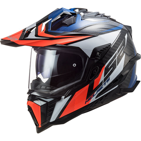 LS2 Explorer Carbon Focus Adventure Adult Off-Road Helmets (Brand New)