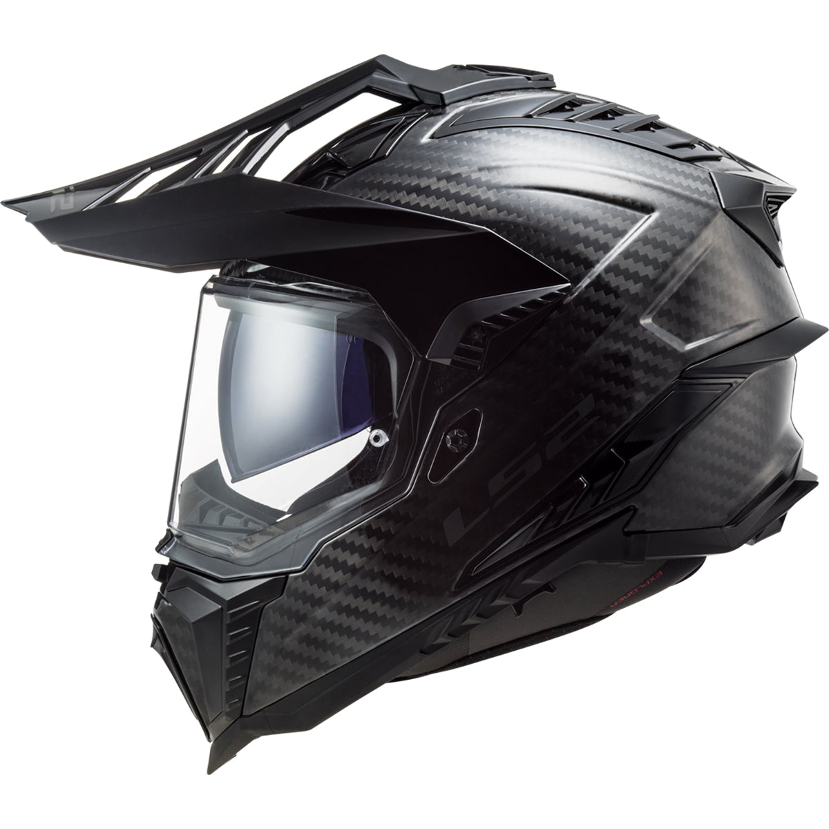 LS2 Explorer Carbon Solid Adventure Adult Off-Road He-701