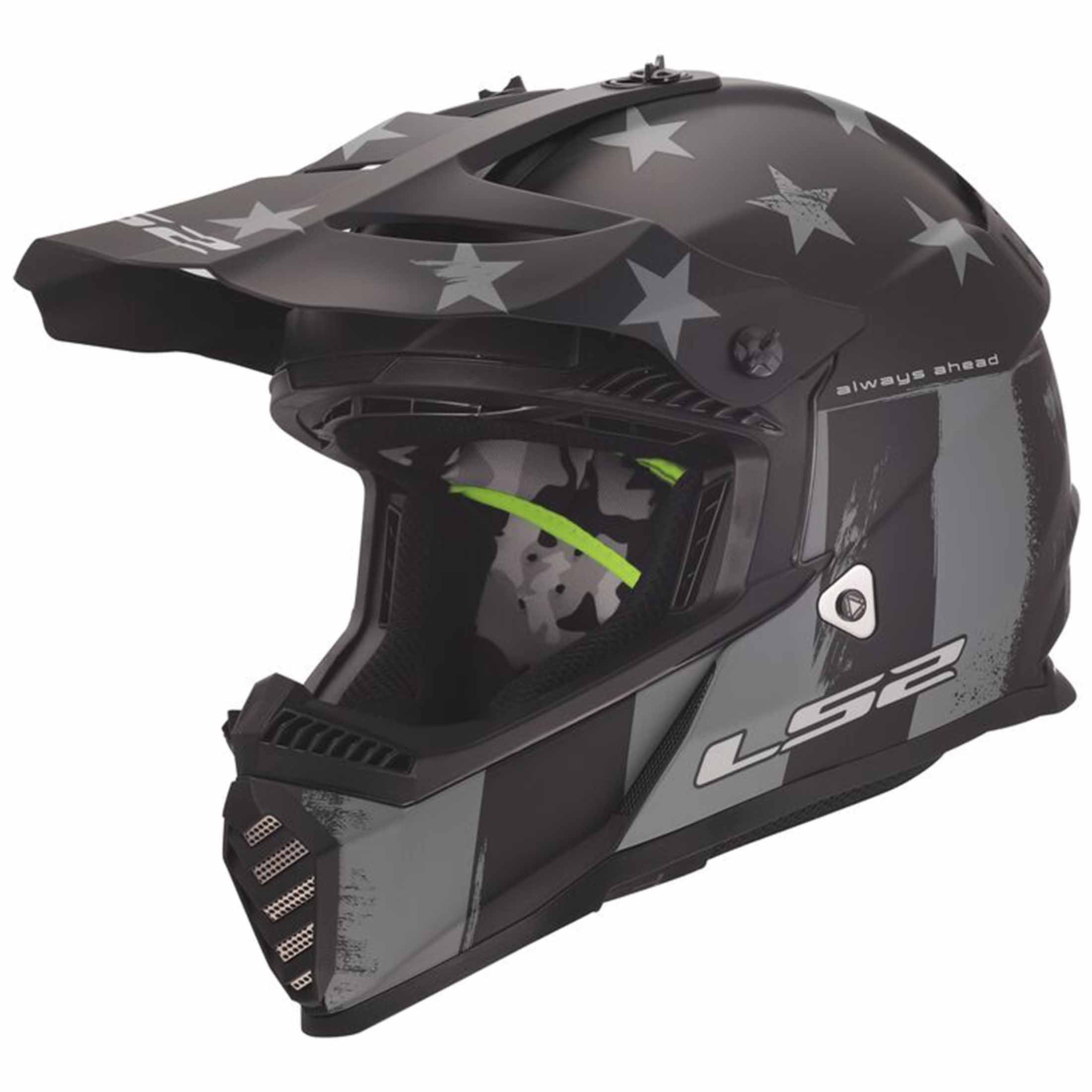 LS2 Gate Youth Battle Scar Helmet Matte Gray/Black / Medium LS2 Gate Youth Battle Scar Helmet Matte Gray/Black / Medium