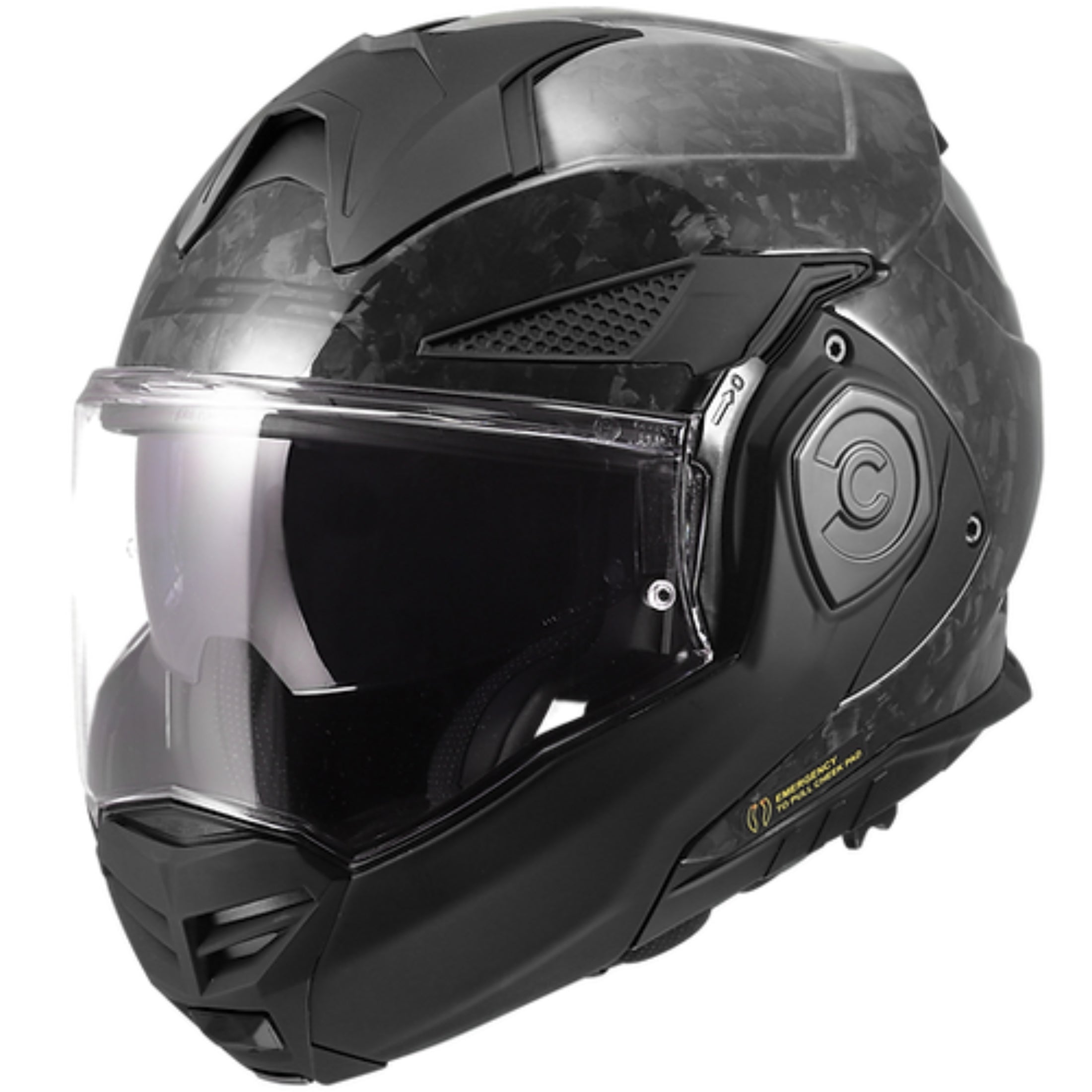 LS2 Advant X Carbon Solid Adult Street Helmets-901