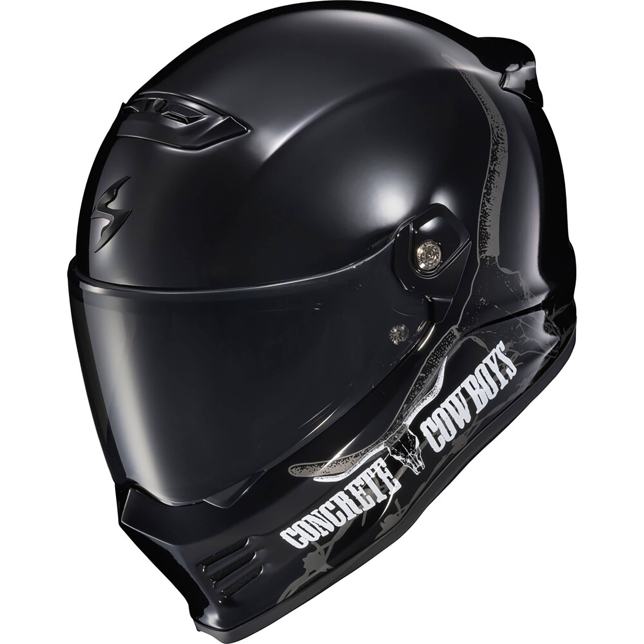 Scorpion EXO Covert FX Concrete Cowboys Adult Street Helmets-75-1652