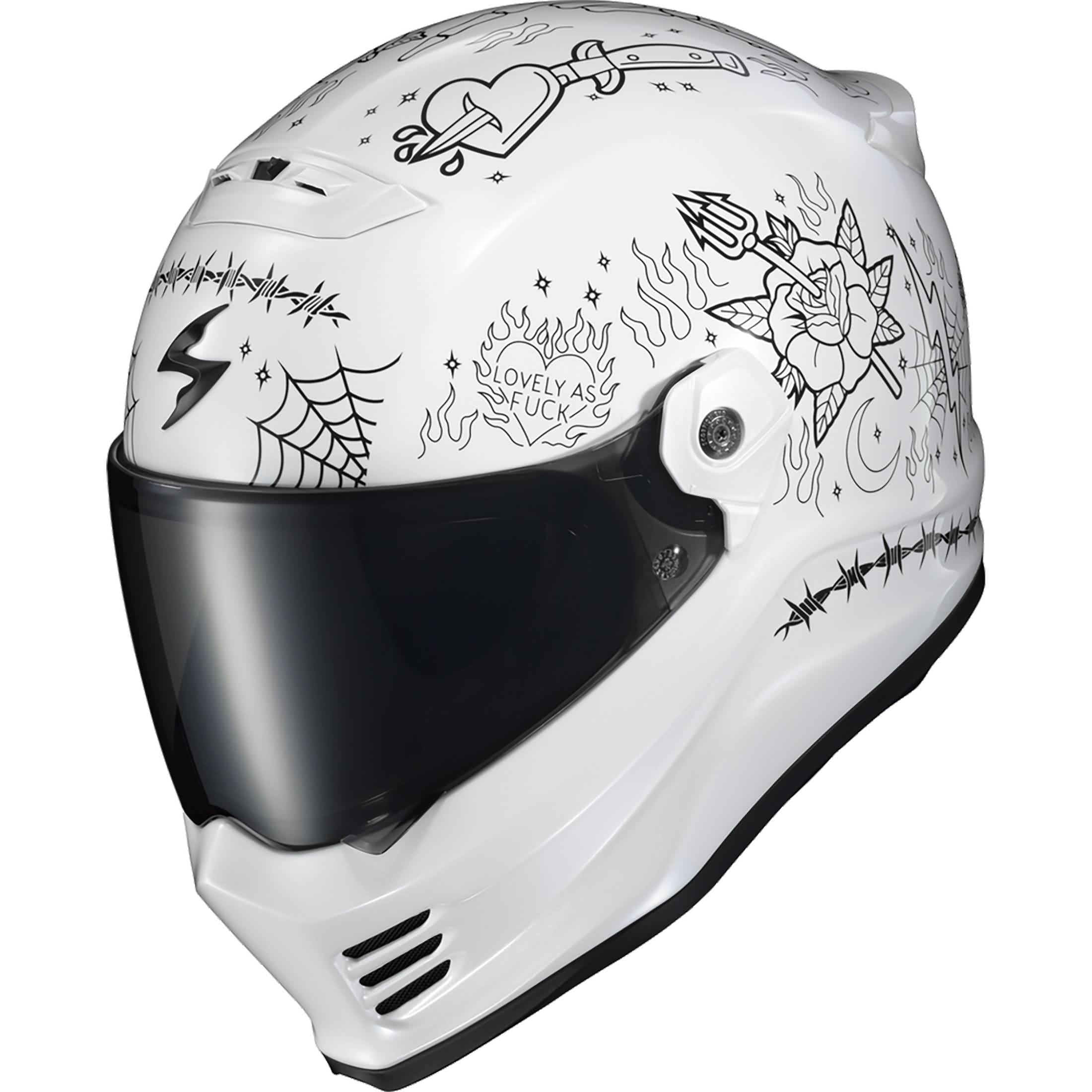 Scorpion EXO Covert FX The Litas 2 Adult Street Helmets-75-3263