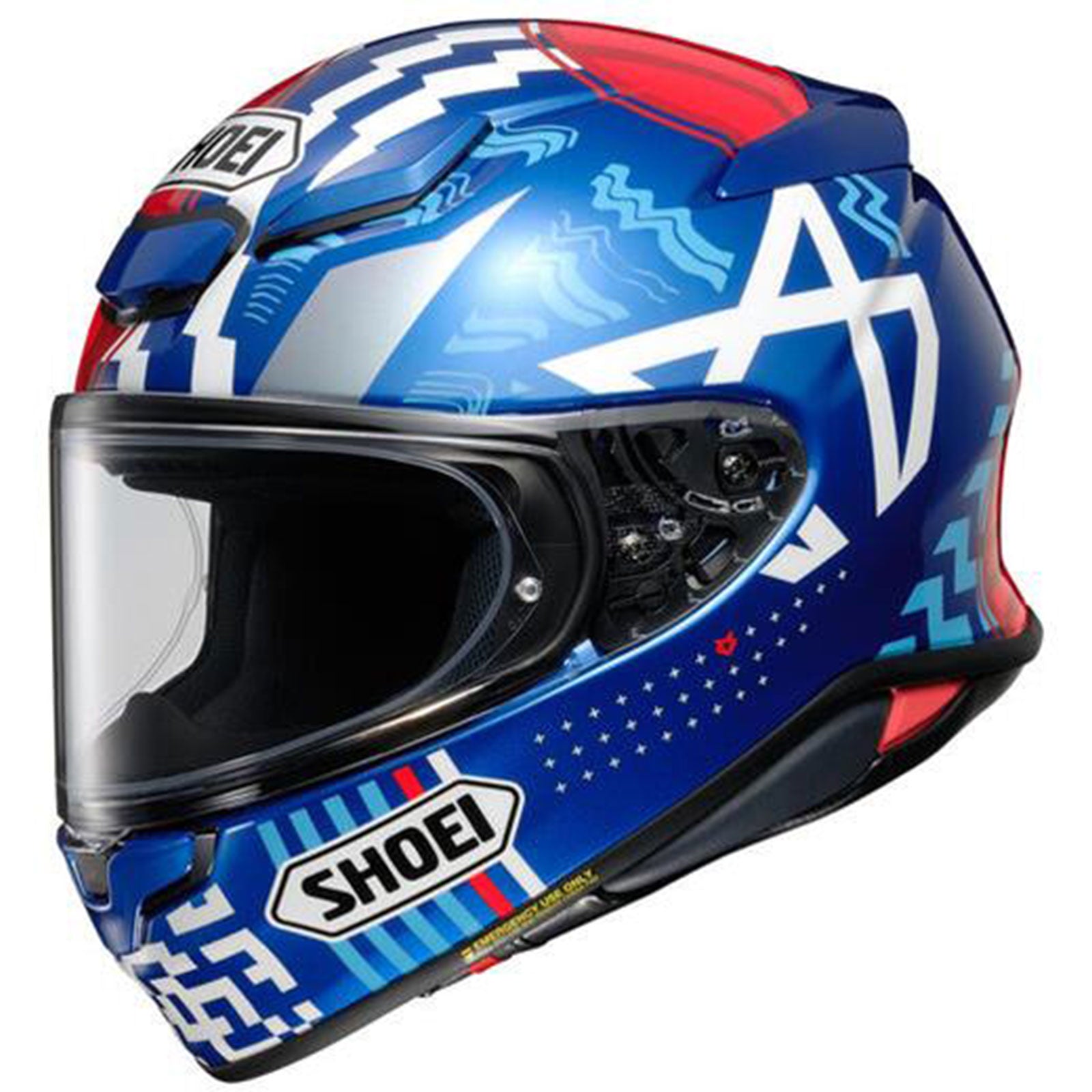 Shoei RF-1400 Diggia Adult Street Helmets-0101