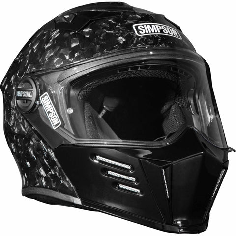 Simpson Bandit Forged Carbon Modular Adult Street Helmets