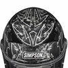 Simpson Mod Bandit Buell Motorcycles Forged Carbon Fiber Adult Street Helmets