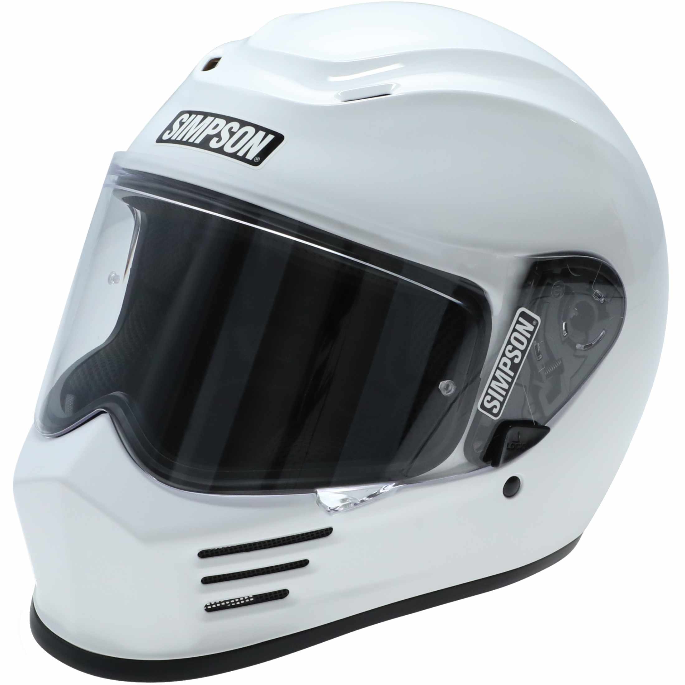 Simpson Speed Bandit Solid Adult Street Helmets-SPBXS1