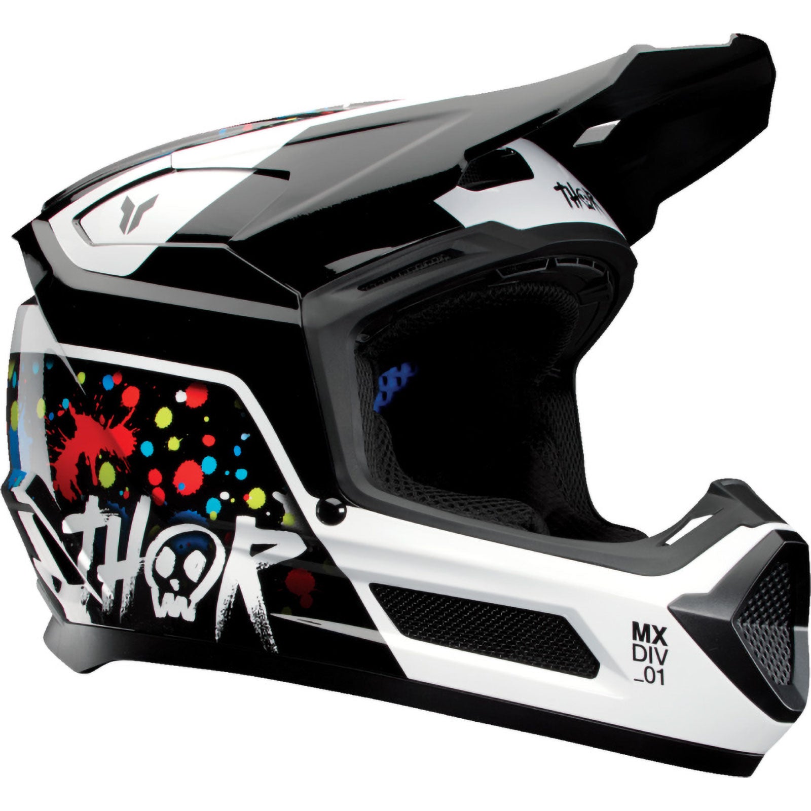 Thor MX Fleet Splat Youth Off-Road Helmets-0111