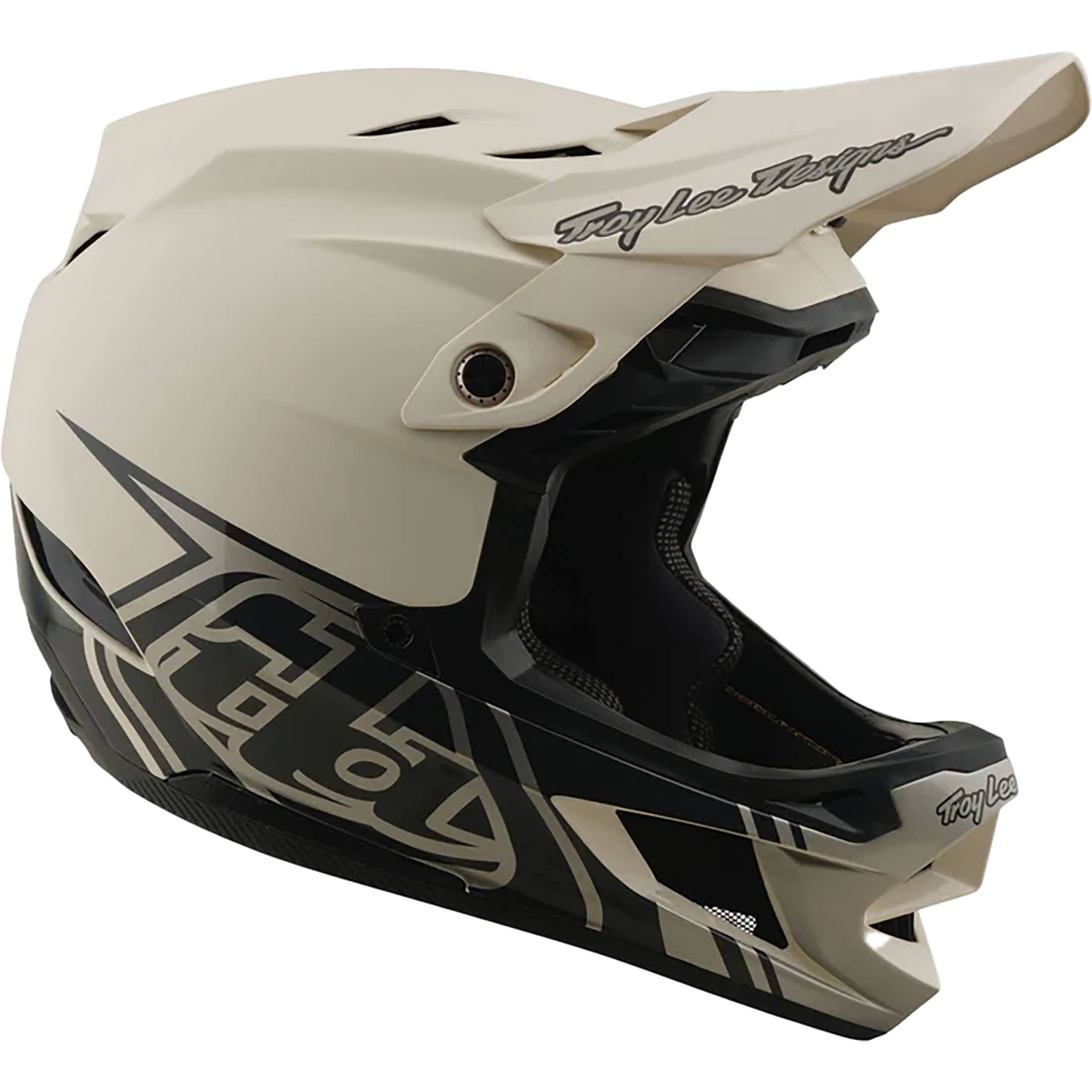 Troy Lee Designs D4 Composite Stealth MIPS Adult MTB Helmets-140437061