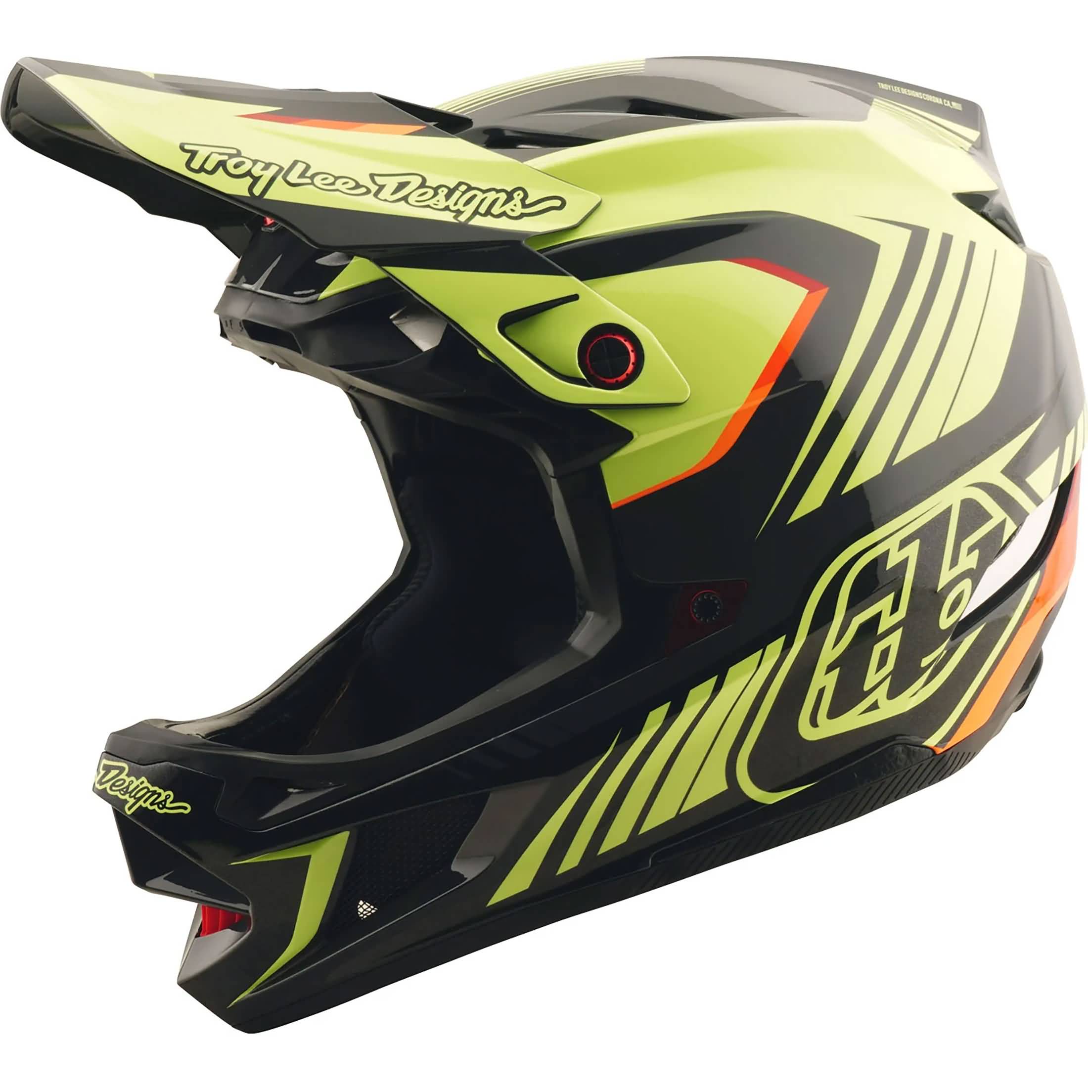 Troy Lee Designs D4 Polyacrylite Qualifier MIPS Adult MTB Helmets