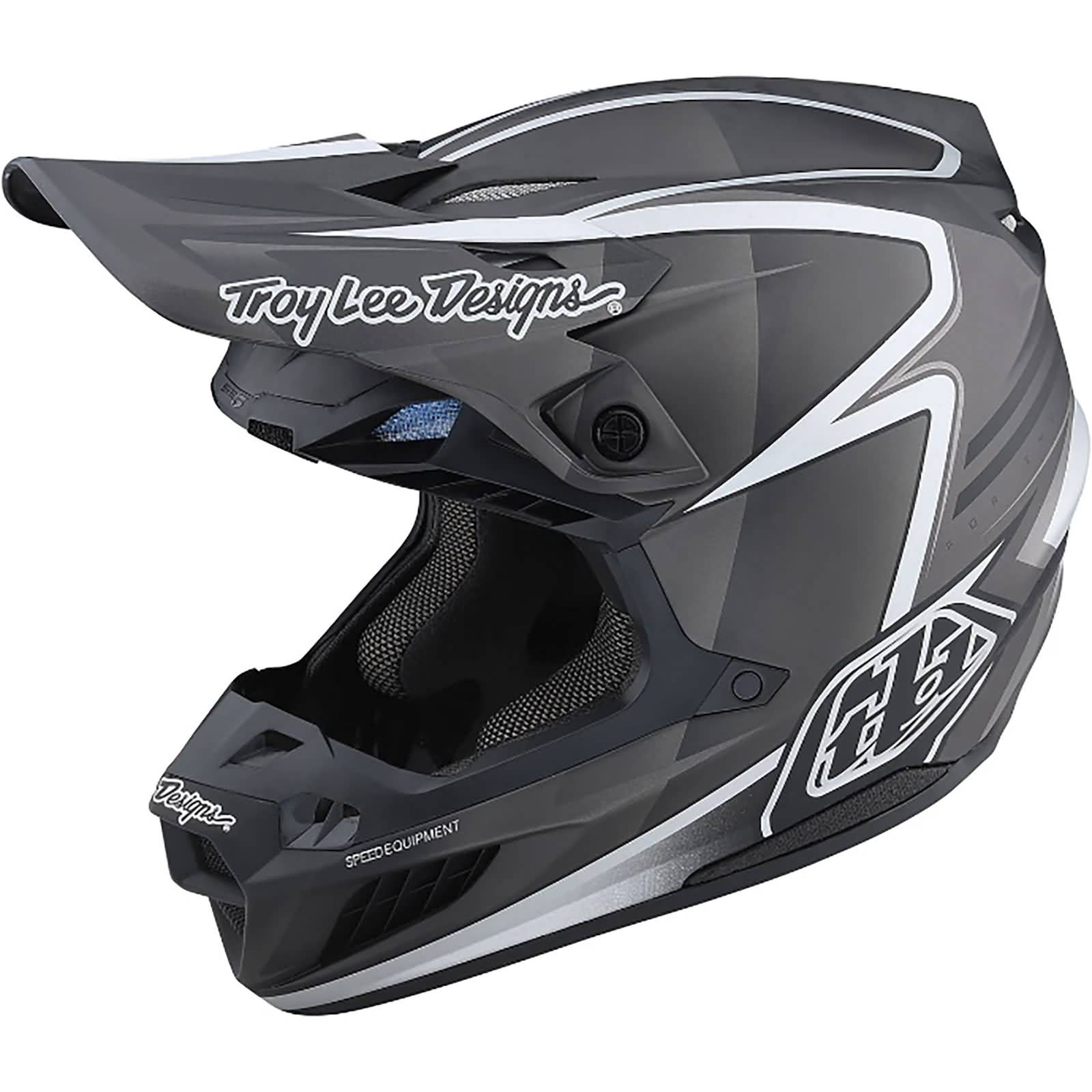 Troy Lee Designs SE5 Carbon Lines MIPS Adult Off-Road Helmets-171324001