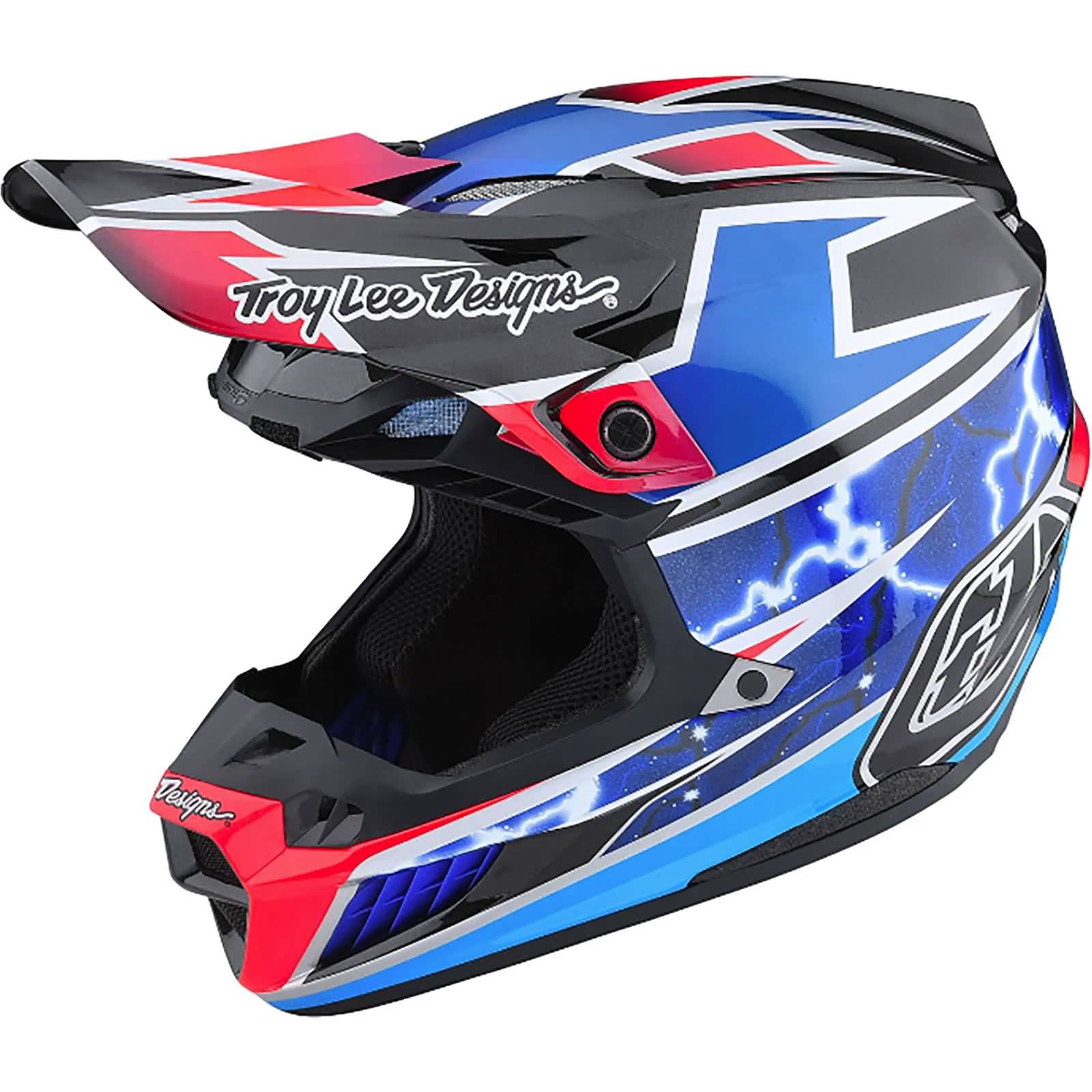 Troy Lee Designs SE5 Composite Lightning MIPS Adult Off-Road Helmets-182325001
