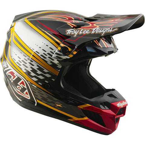bike helmet with wings Troy Lee Designs SE5 Composite Wings 2026 MIPS Adult Off-Road Helmets – OriginBoardshop