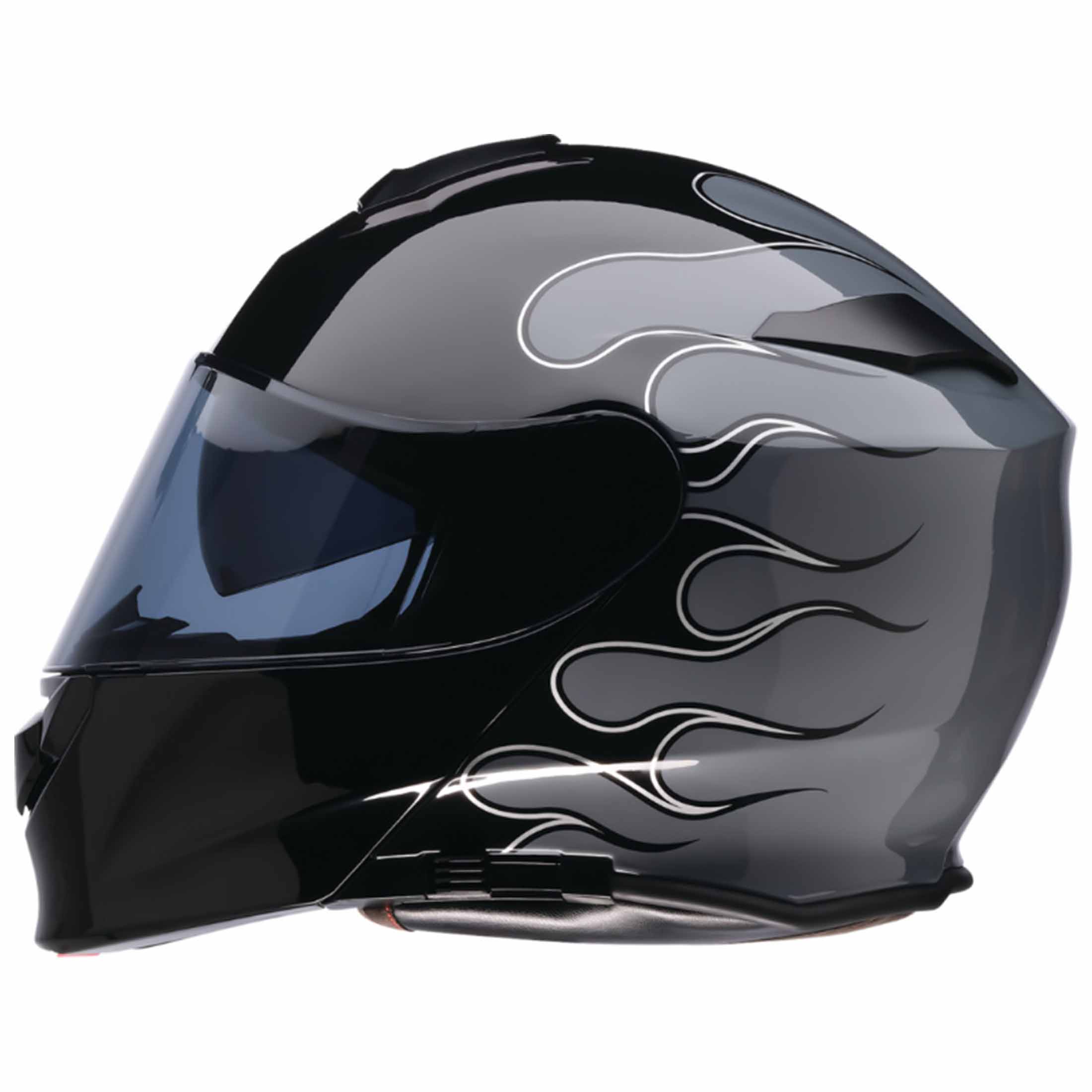 Z1R Solaris 2.0 Flame Modular Adult Street Helmets-0100
