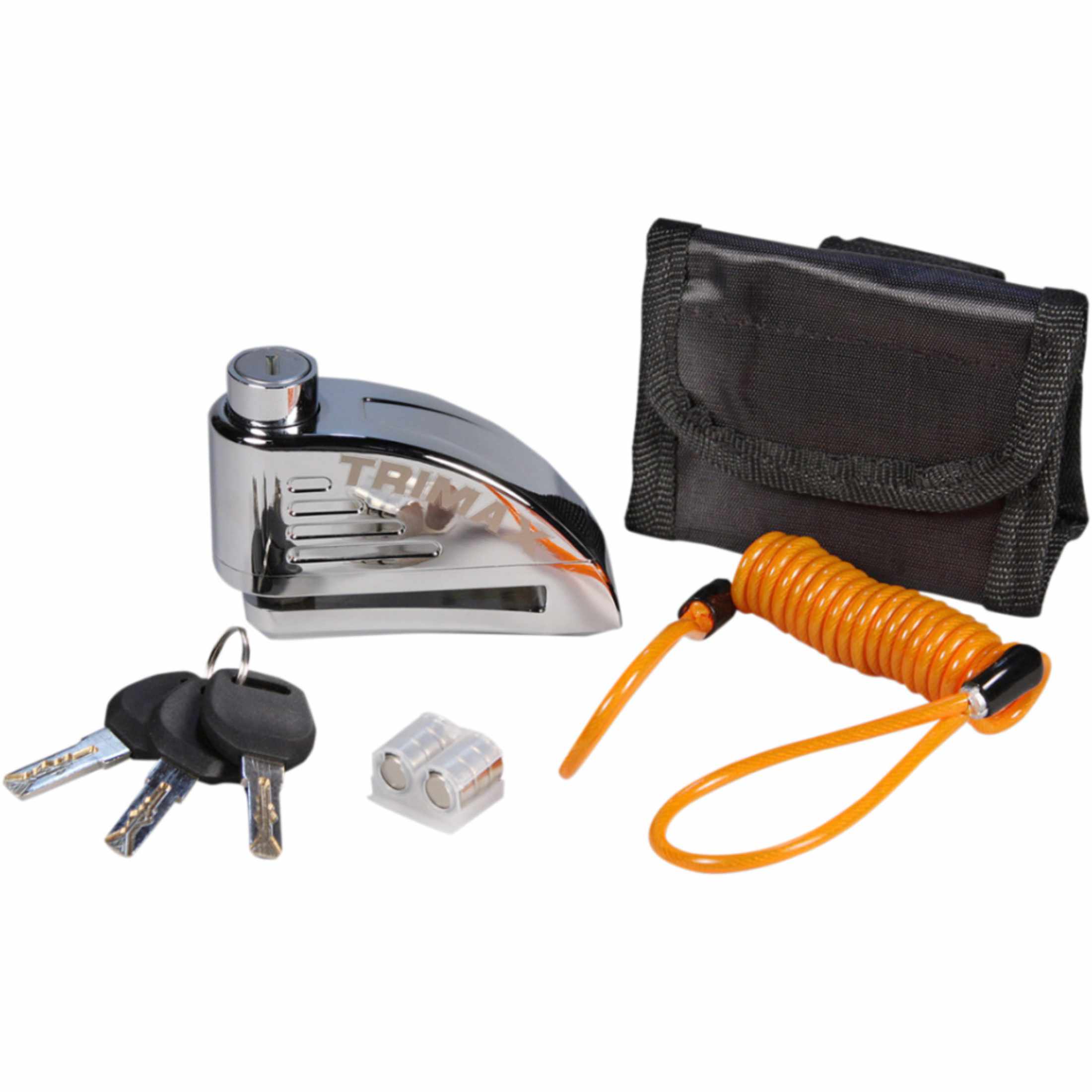 Trimax 7 mm Pin Alarm Disc Locks-4010