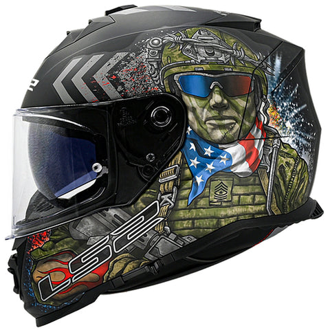 LS2 Assault Commando Adult Street Helmets