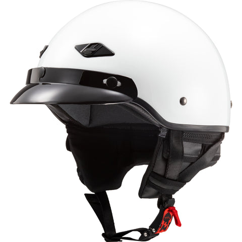 LS2 Bagger Half Helmet, Pearl White / XL