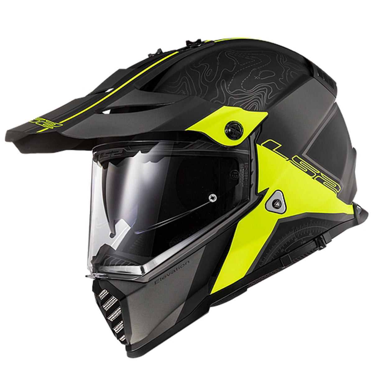 LS2 Blaze Elevation Adventure Adult Off-Road Helmets-436B