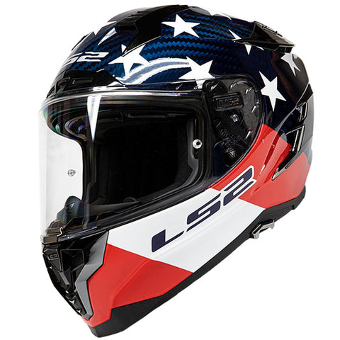 LS2 Challenger C Americarbon Adult Street Helmets