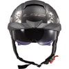 LS2 Rebellion Bones Half Adult Cruiser Helmets