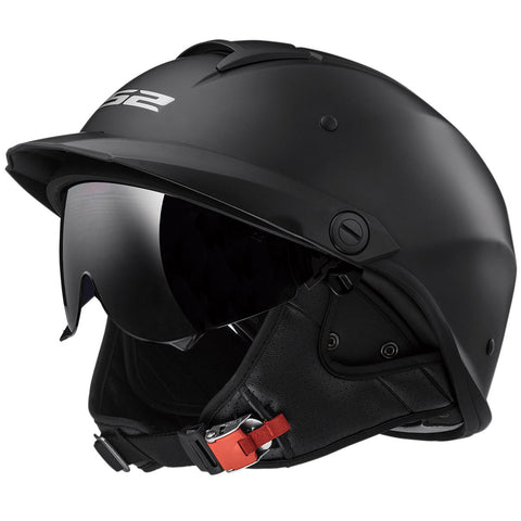 LS2 Rebellion Solid Adult Cruiser Helmets with Sunshield (Brand New)