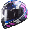 Gloss Black/Pink/White/Blue