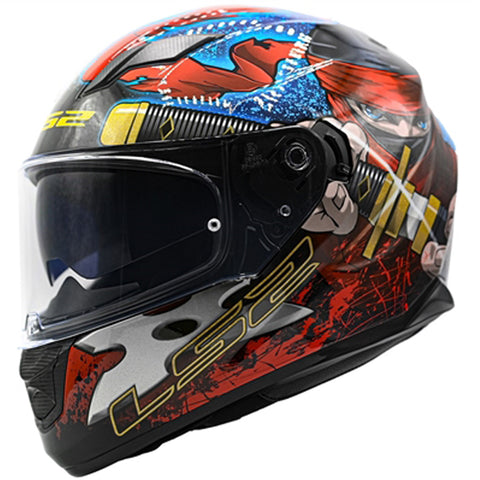 LS2 Stream Ninja Adult Street Helmets