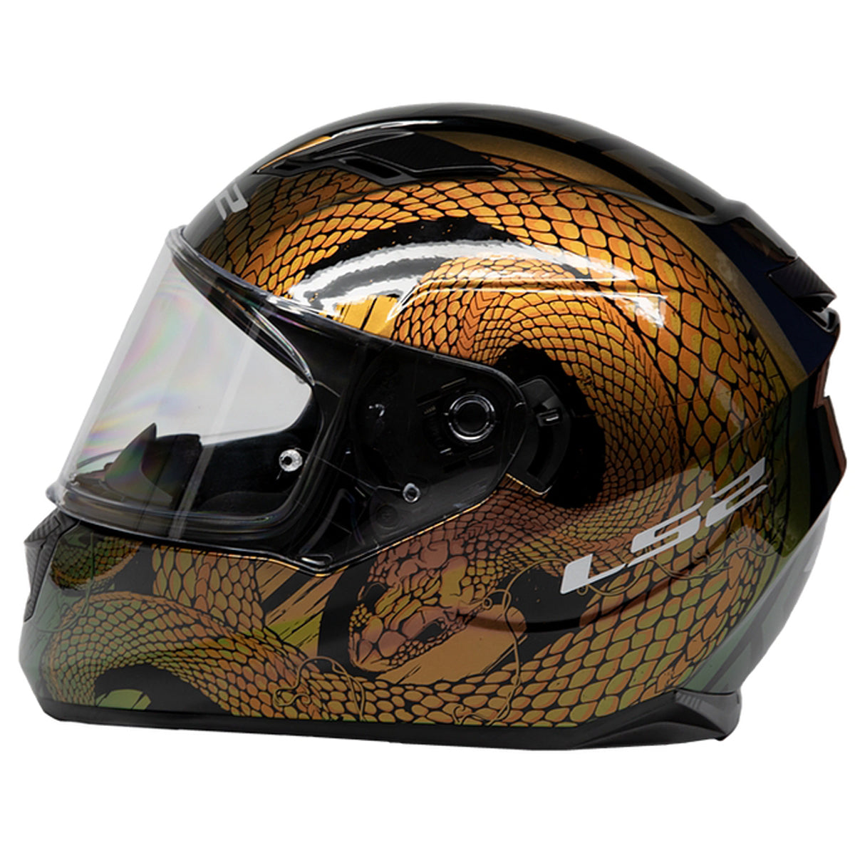 LS2 Stream Snake Full Face Adult Street Helmets-328