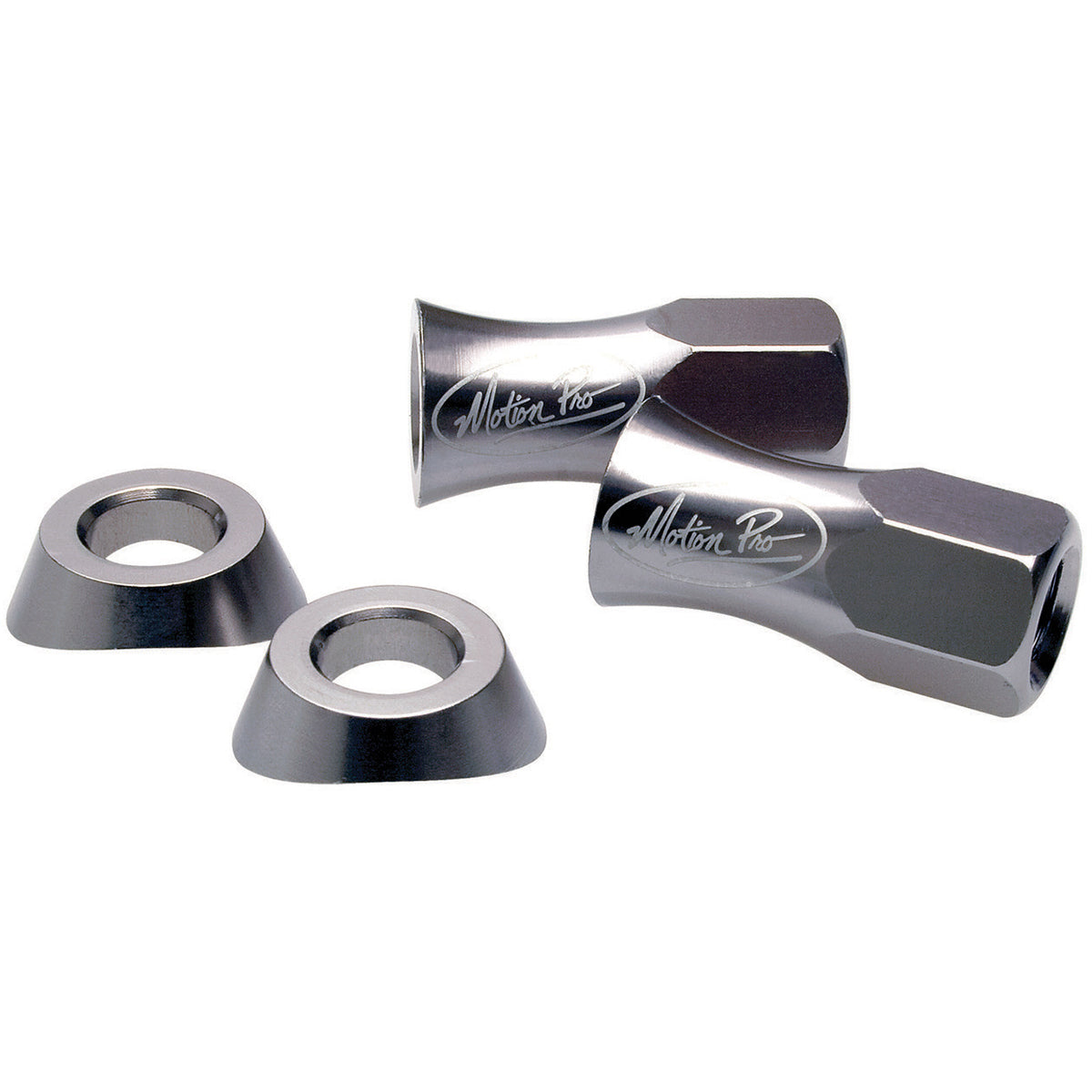 Motion Pro 12mm LiteLoc Rim Lock Nuts & Beveled Washers-87-10022