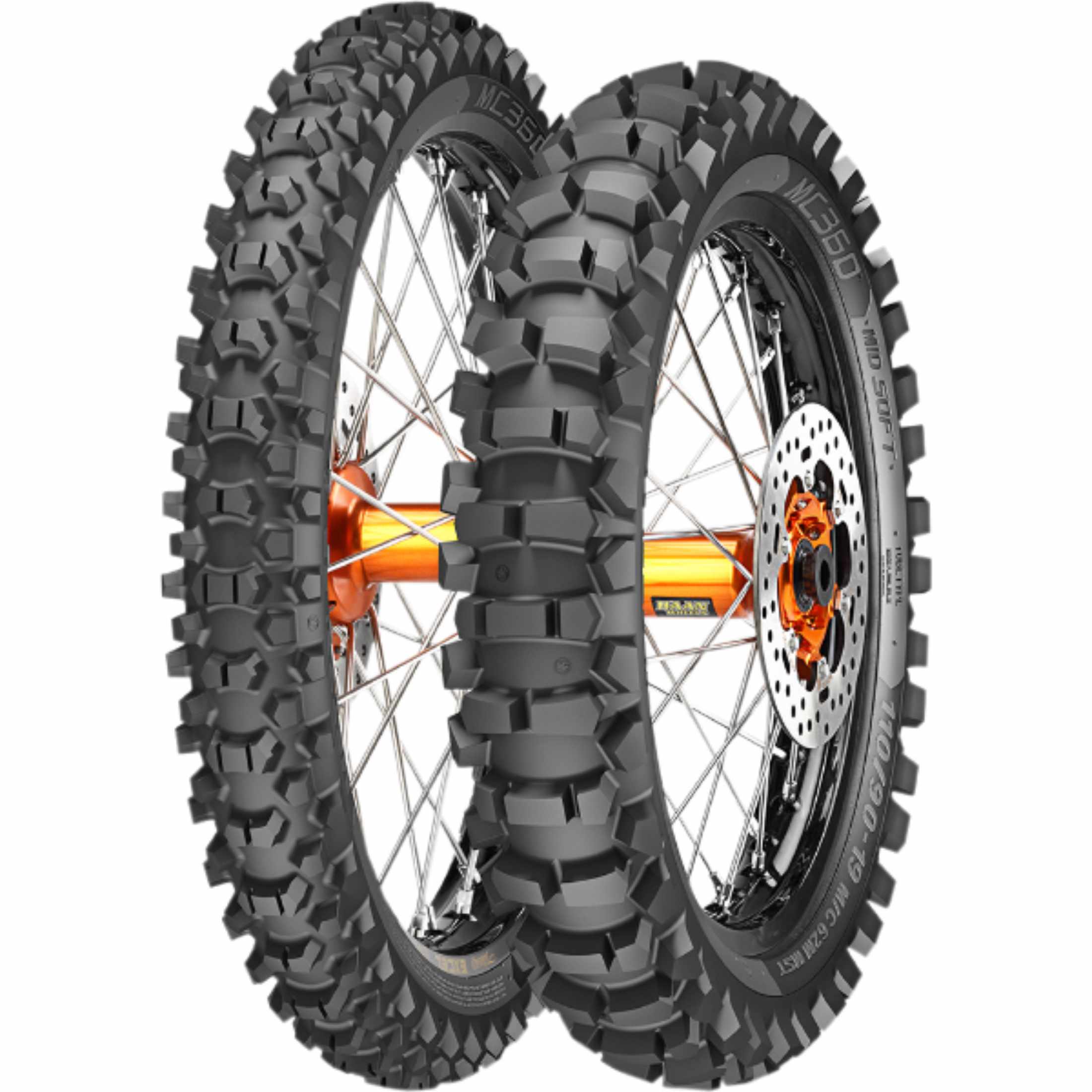 Metzeler MC360™ Mid-Soft Bias 18" Rear Off-Road Tires-0317