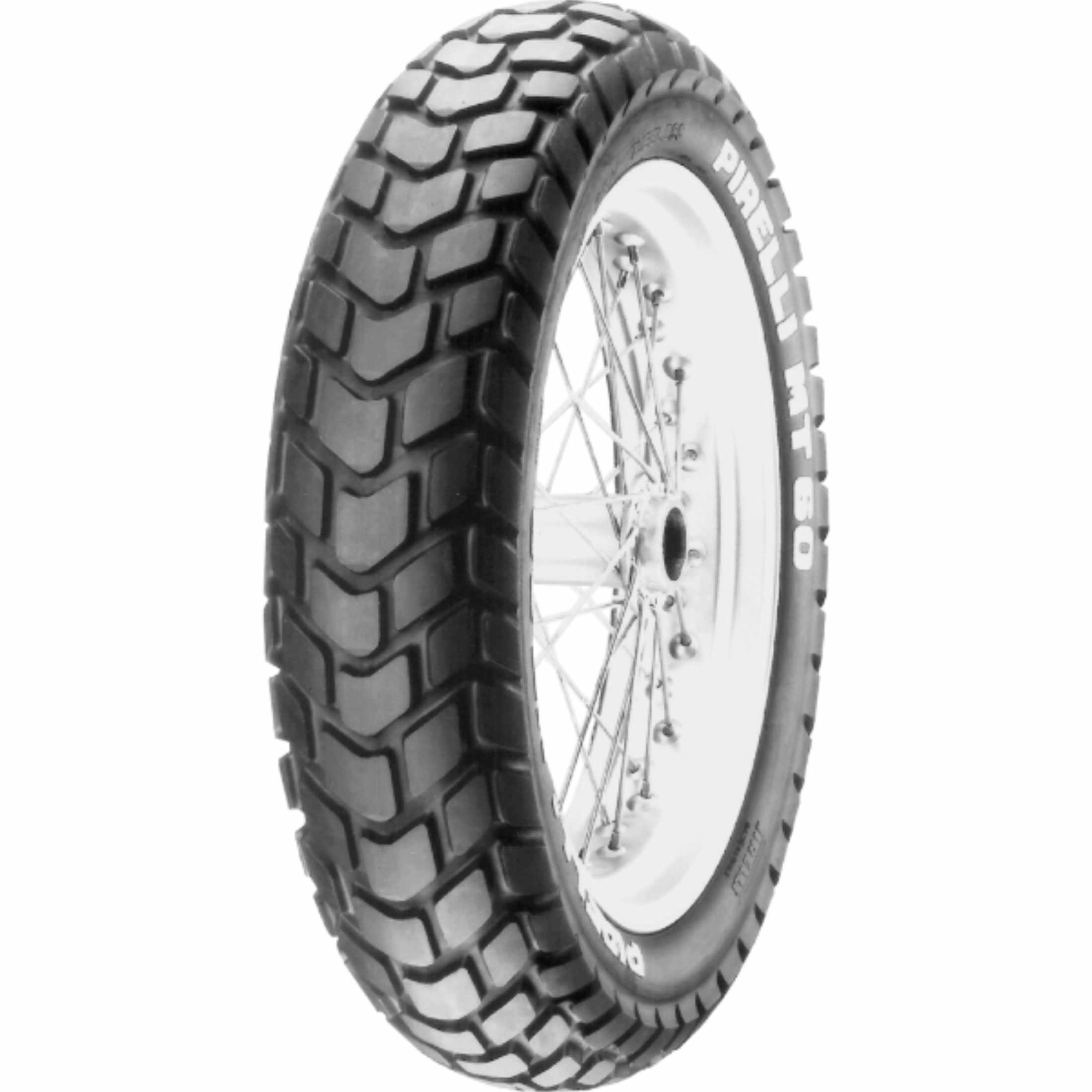 Pirelli MT60 Dual Sport 17" Rear Street Tires - Black