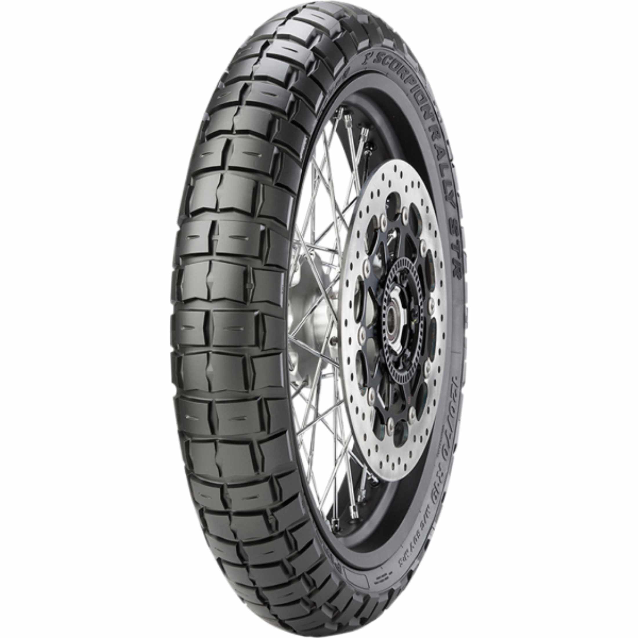 Pirelli Scorpion Rally STR Dual Sport Radial 18" Front Street Tires - Black