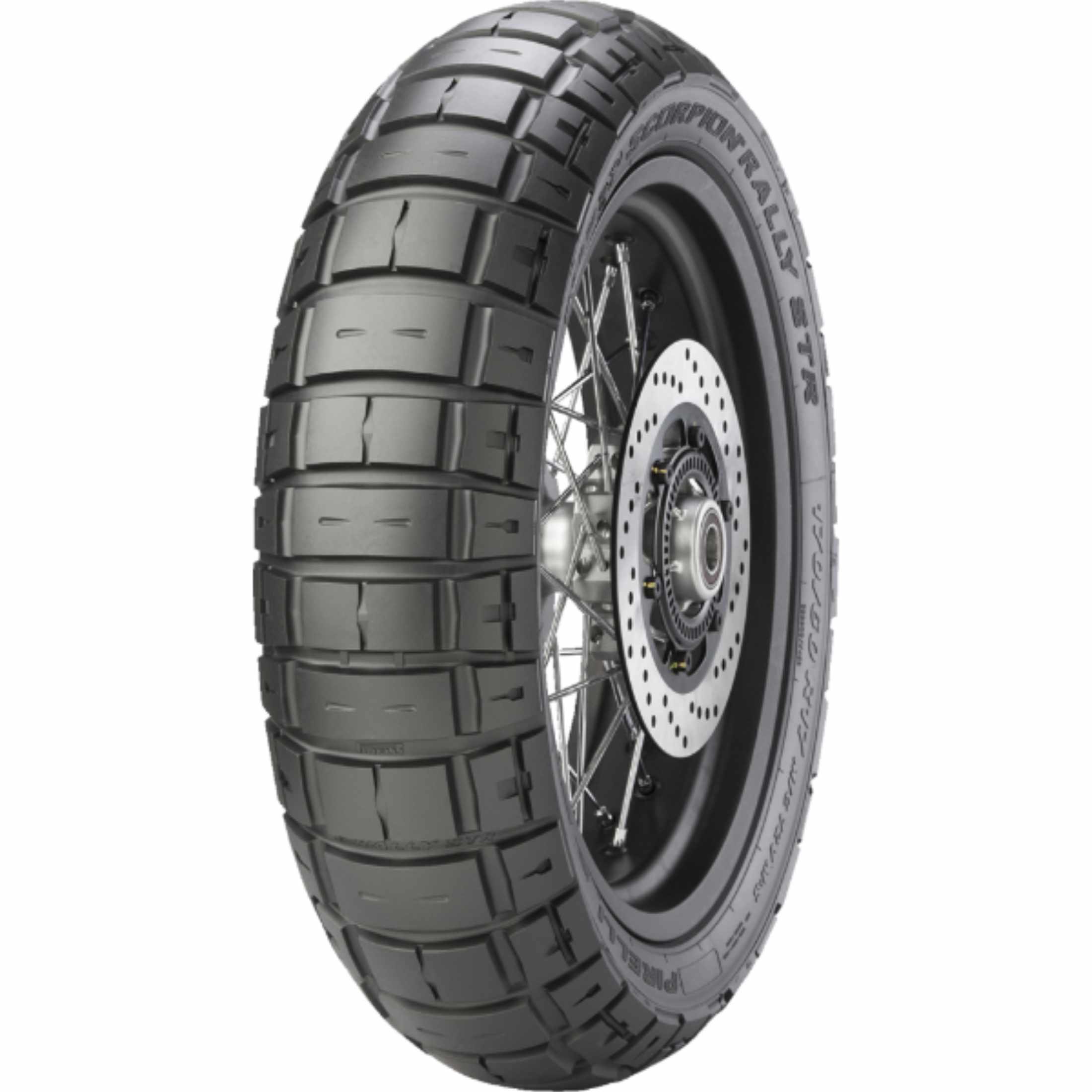 Pirelli Scorpion Rally STR Dual Sport Radial 17" Rear Street Tires - Black