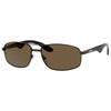 Semi Matte Ruthenium w/ Bronze Polarized Lens