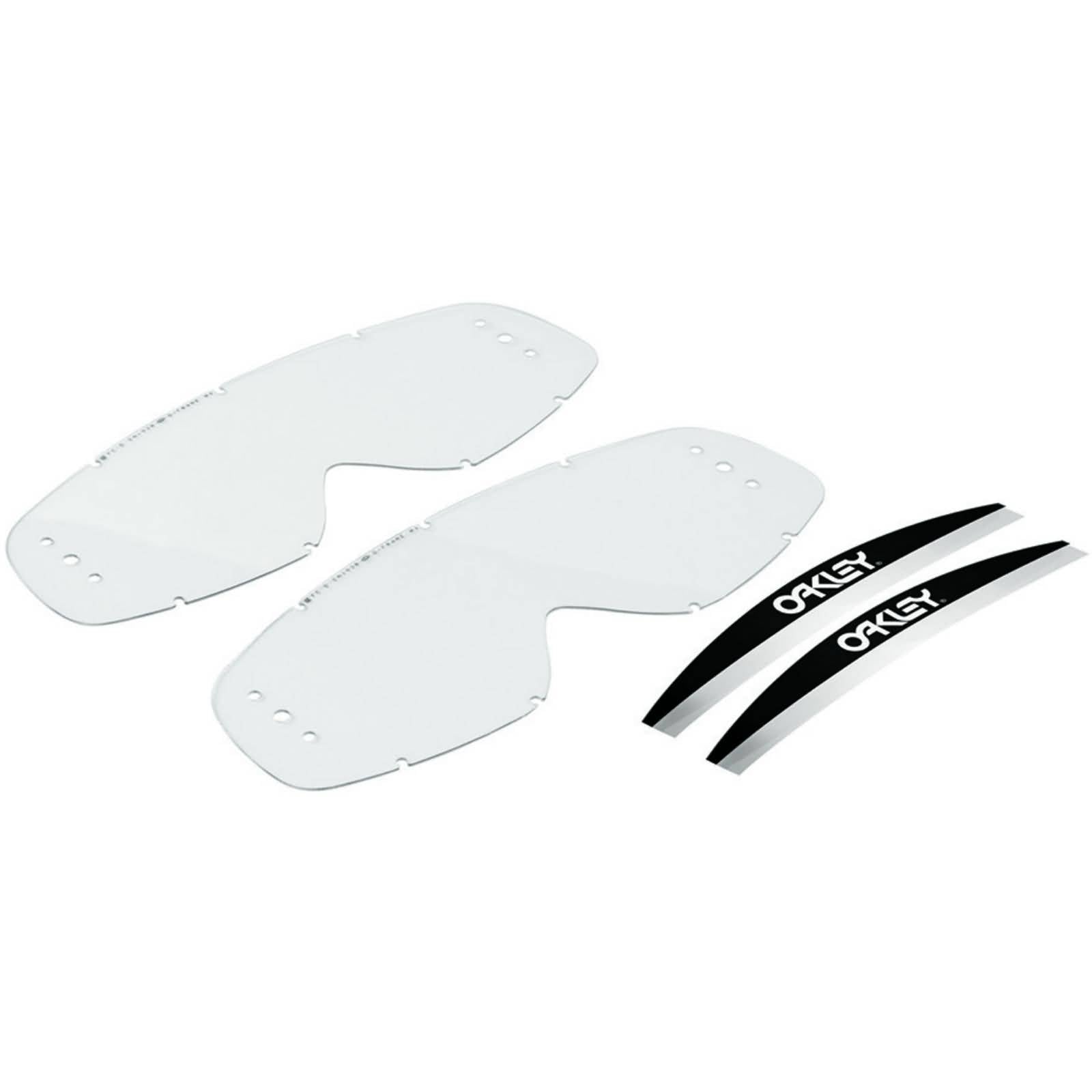 Oakley XS O-Frame Roll Off 2-Pack Replacement Lens Goggles Accessories-02-893-1