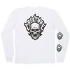 Creature Bonehead Flame Men's Long-Sleeve Shirts (Brand New)