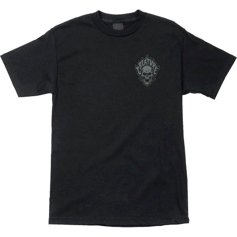 Creature Bonehead Flame Men's Short-Sleeve Shirts (Brand New)