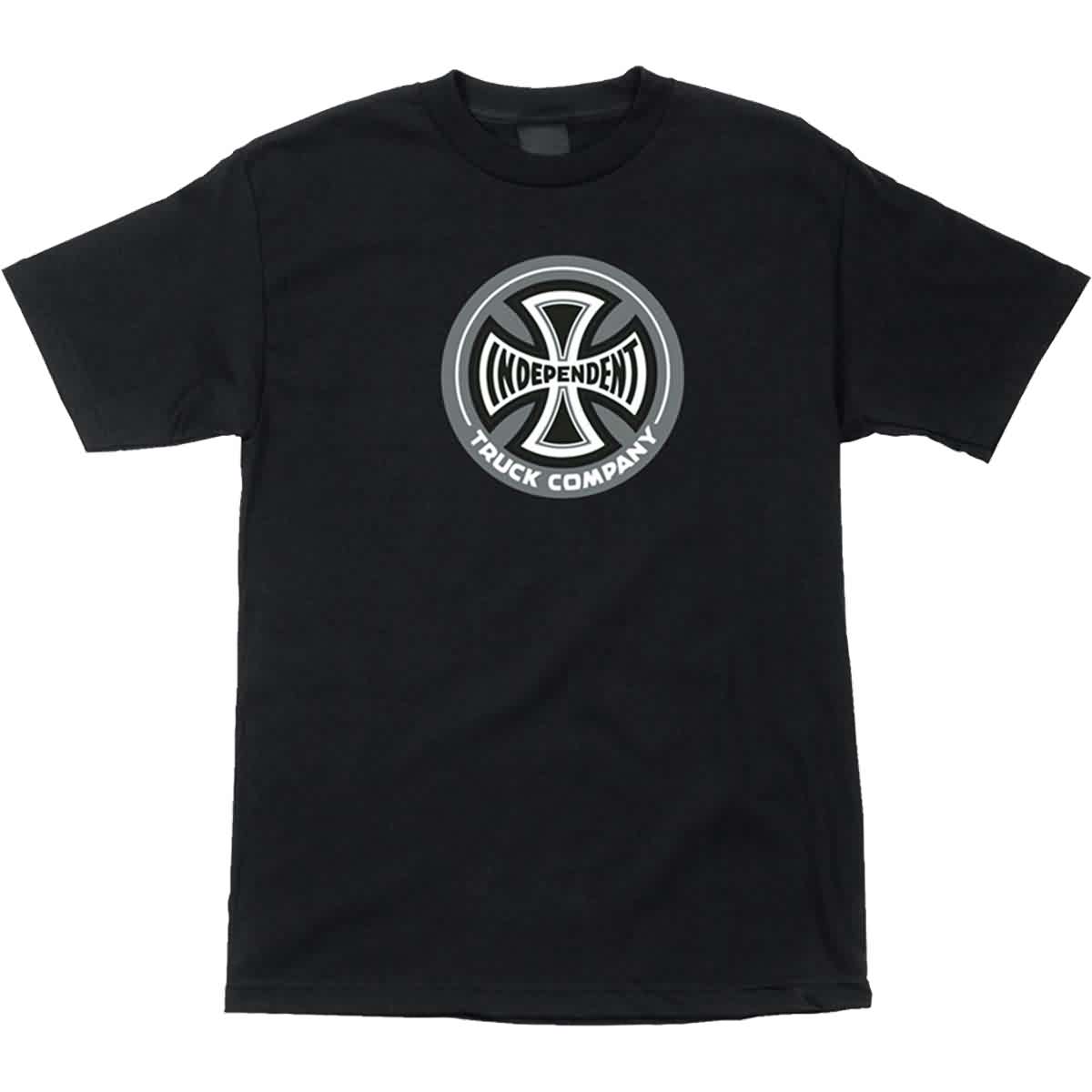 Independent 88 T/C Men's Short-Sleeve Shirts - Black