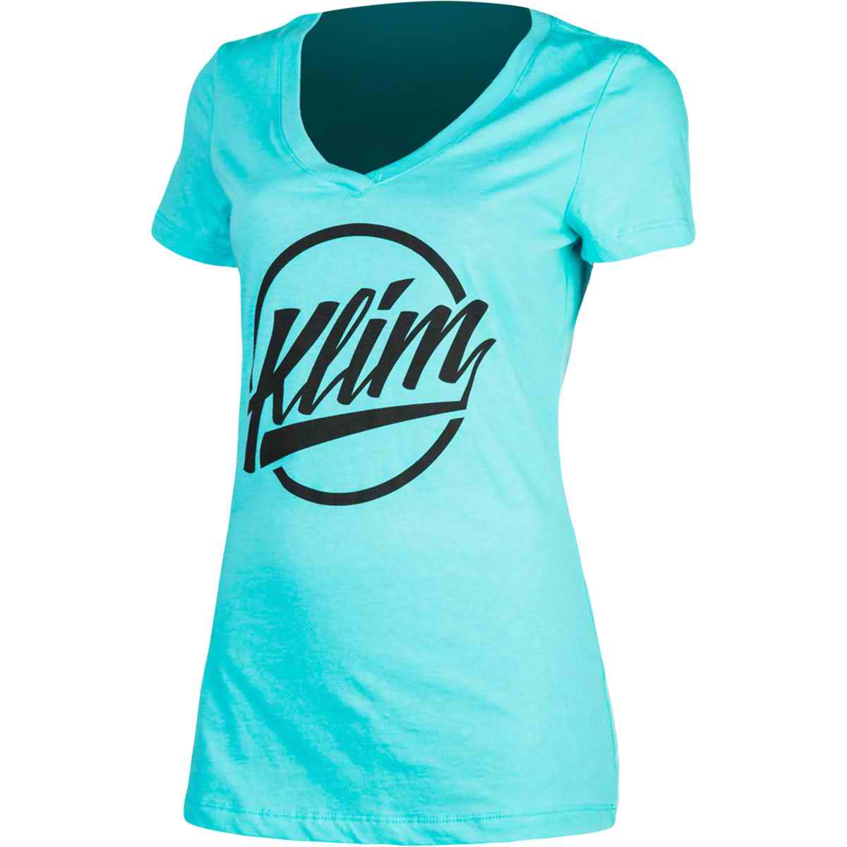 Klim Script V-Neck Women's Short-Sleeve Shirts-3522