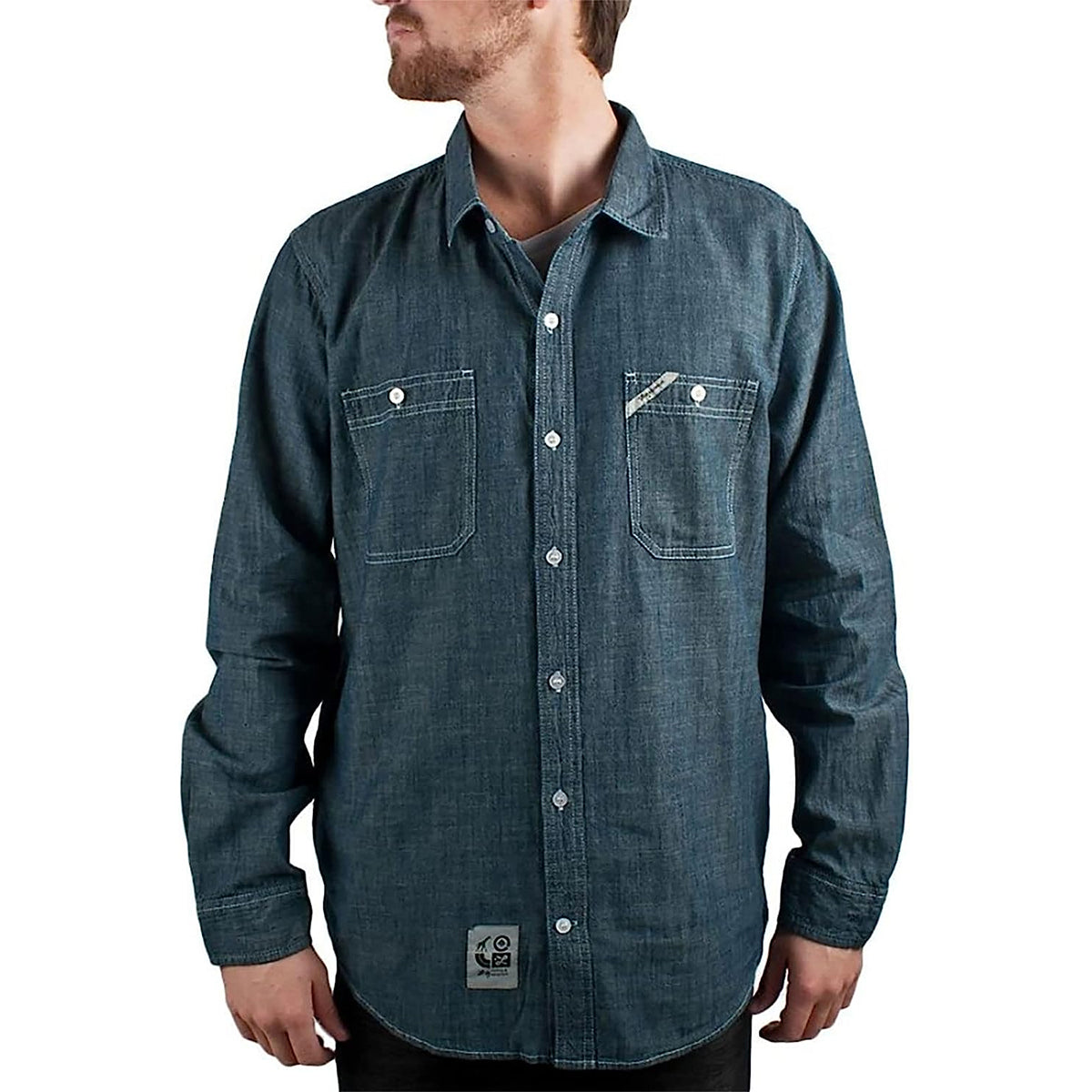 LRG Core Plaid Men's Button Up Long-Sleeve Shirts-J122002