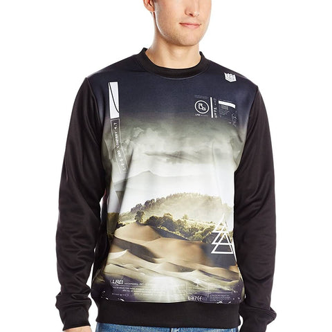 LRG Promised Land Sublimated Crewneck Men's Sweater Sweatshirts (Brand New)