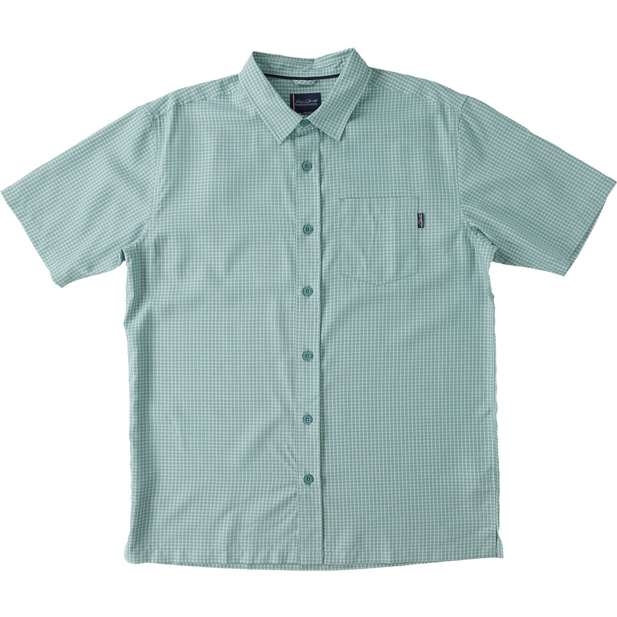 O'Neill Jack O'Neill Ford Men's Button Up Short-Sleeve Shirts - Jade Green