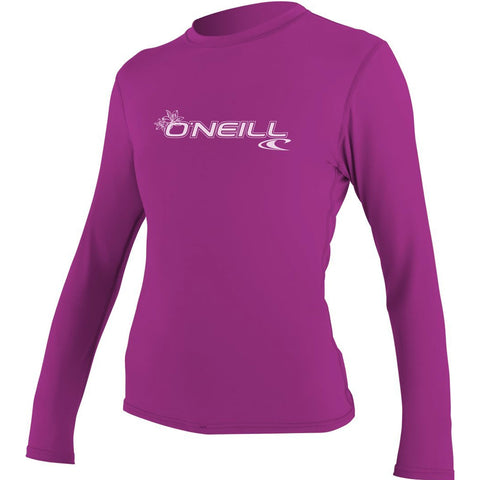 O'Neill Basic 50+ Sun Shirt Women's Long-Sleeve Rashguard Suit (BRAND NEW)