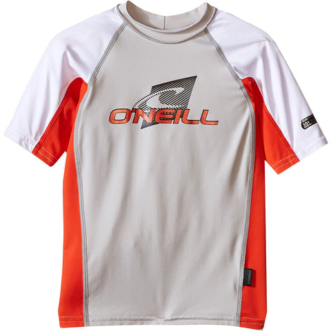 O'Neill Premium Skins Youth Boys Short-Sleeve Rashguard Suit (Brand New)