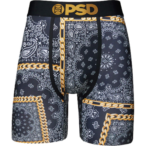 PSD Rich Bandana Boxer Men's Bottom Underwear (Refurbished, Without Tags)