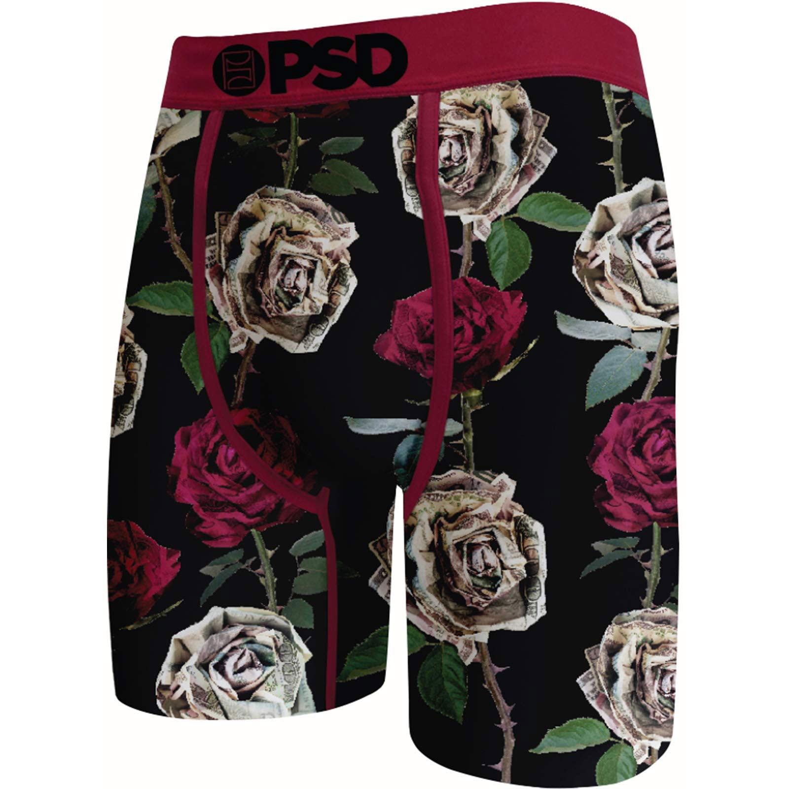 PSD 100 Roses Mix Boxer Men's Bottom Unde-221180087
