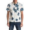 Quiksilver South Beach Dimes Men's Button Up Short-Sleeve Shirts (Brand New)