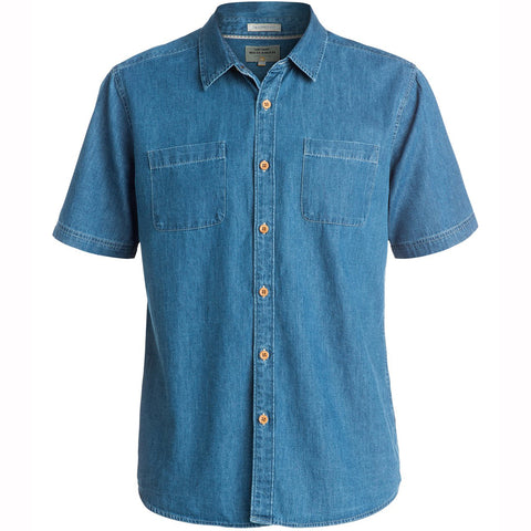 Quiksilver Corsair Men's Button Up Short-Sleeve Shirts (Brand New)