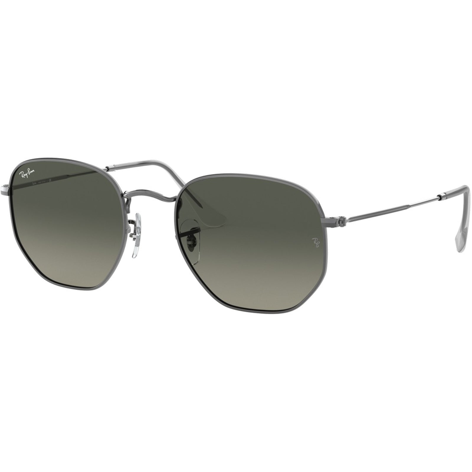 Ray-Ban Hexagonal Flat Lenses Adult Lifestyle Sunglasses-0RB3548N