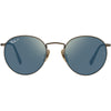 Ray-Ban Round Titanium Adult Aviator Polarized Sunglasses (Refurbished, Without Tags)
